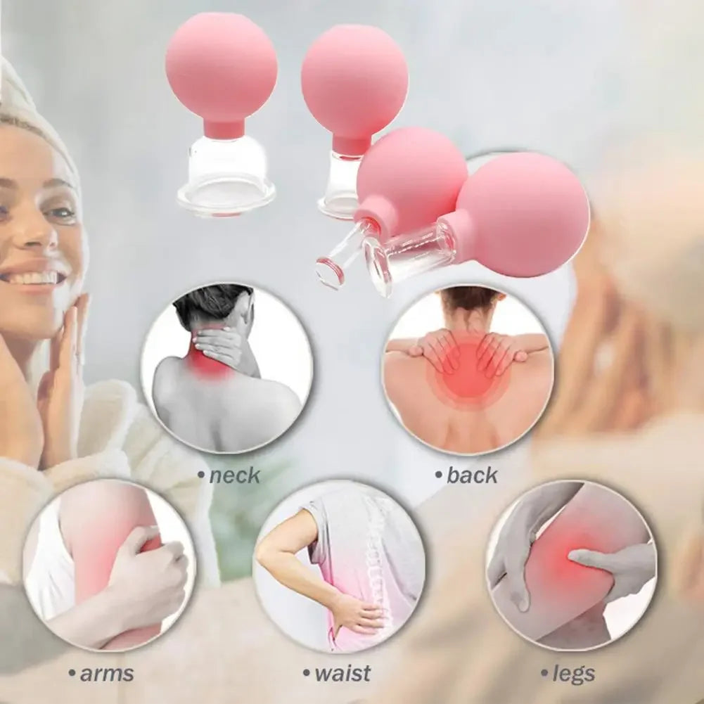 Vacuum Cupping Glass Jar Cellulite Massager - Urbizia