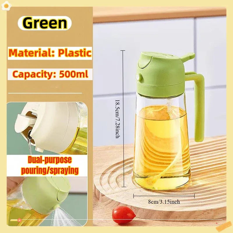 Oil Spray Bottle for Cooking BBQ & Baking (200/300/500ml)