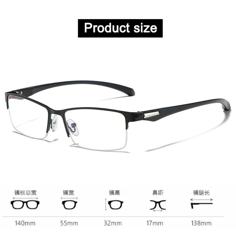 SZTZX TR90 Photochromic Progressive Reading Glasses – Flexible