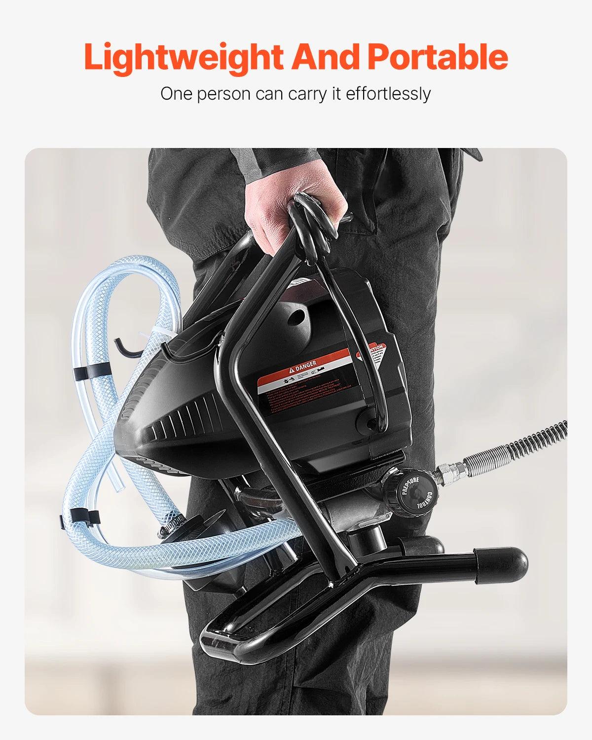 SucceBuy 650W Stand Airless Paint Sprayer – 3000PSI Electric