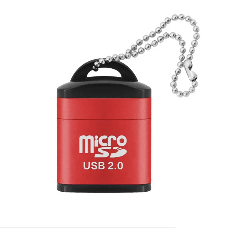 USB Micro SD Card Reader Chain TF Card Writer Mini Extend Memory Dongle Car Speaker Adapter Computer Laptop Music Play Converter