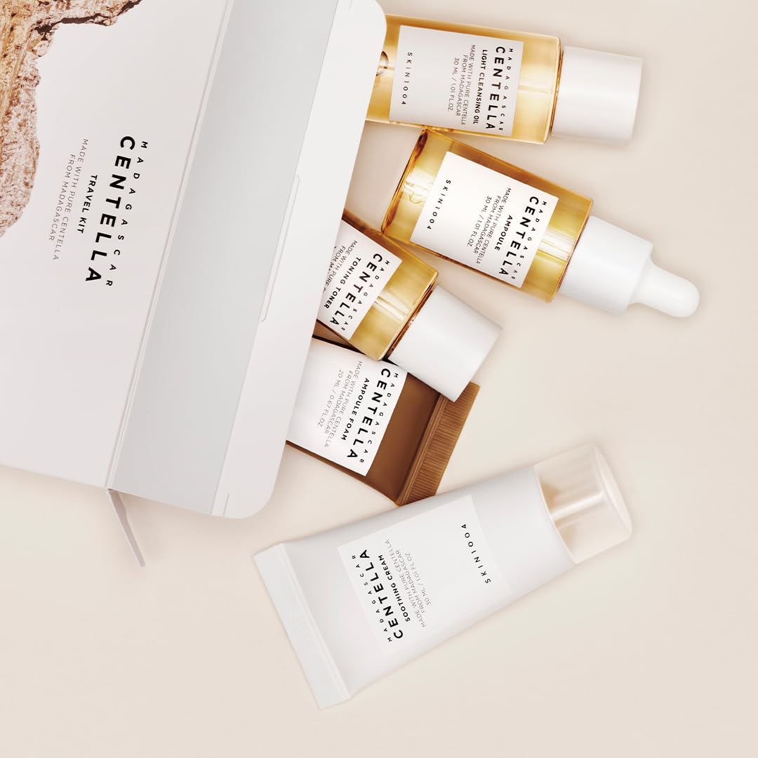 SKIN1004 Madagascar Centella Travel Skincare Kit – 5-Piece Set - Urbizia
