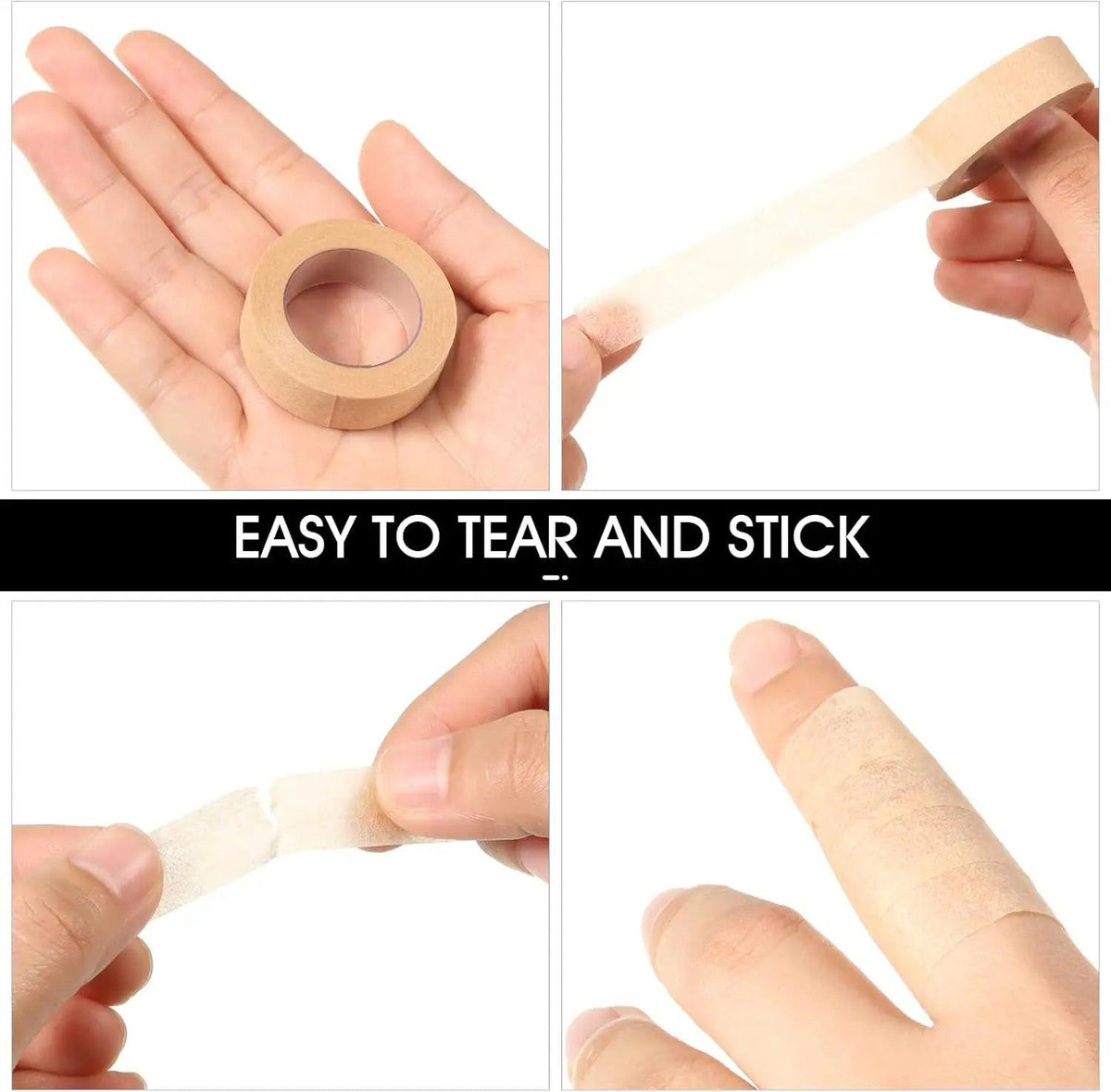 2 Rolls Nose Tape for Rhinoplasty Shaping Nose Bandage Micropore Thinoplasty Tape Hypoallergenic Medical Paper Tape