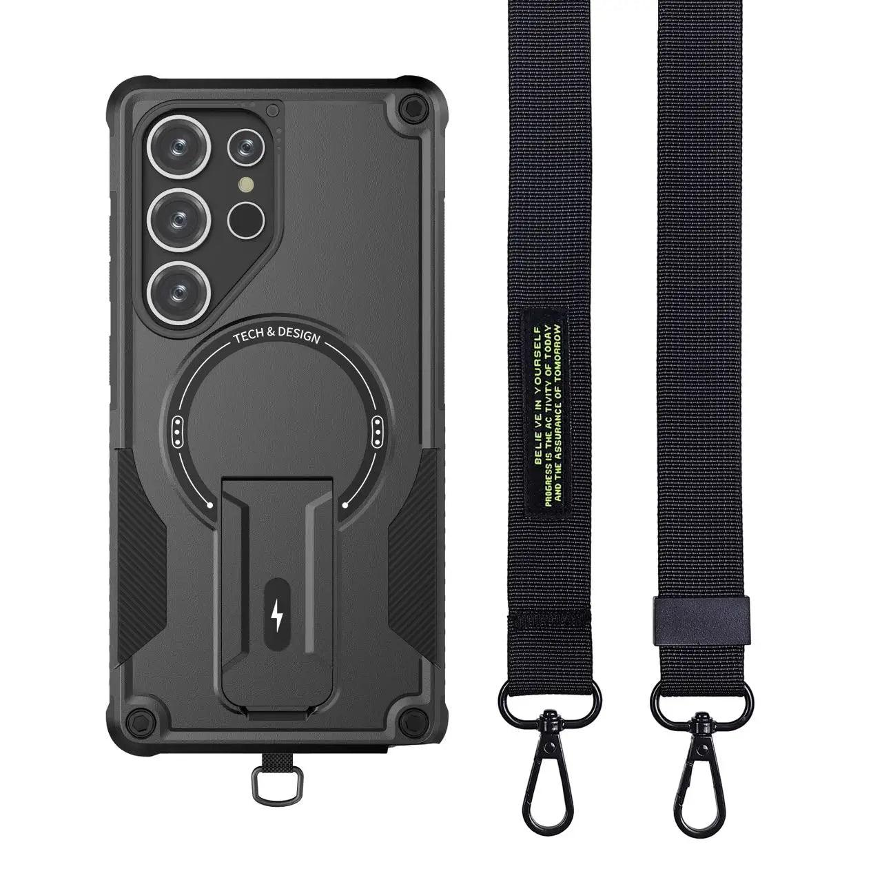 Phone Strap Strong Case for Samsung Galaxy A57 S26 Ultra S25 FE S24 Plus A17 A37 A26 A56 A36 A16 A55 A35 A15 A14 A54 Cover Cases