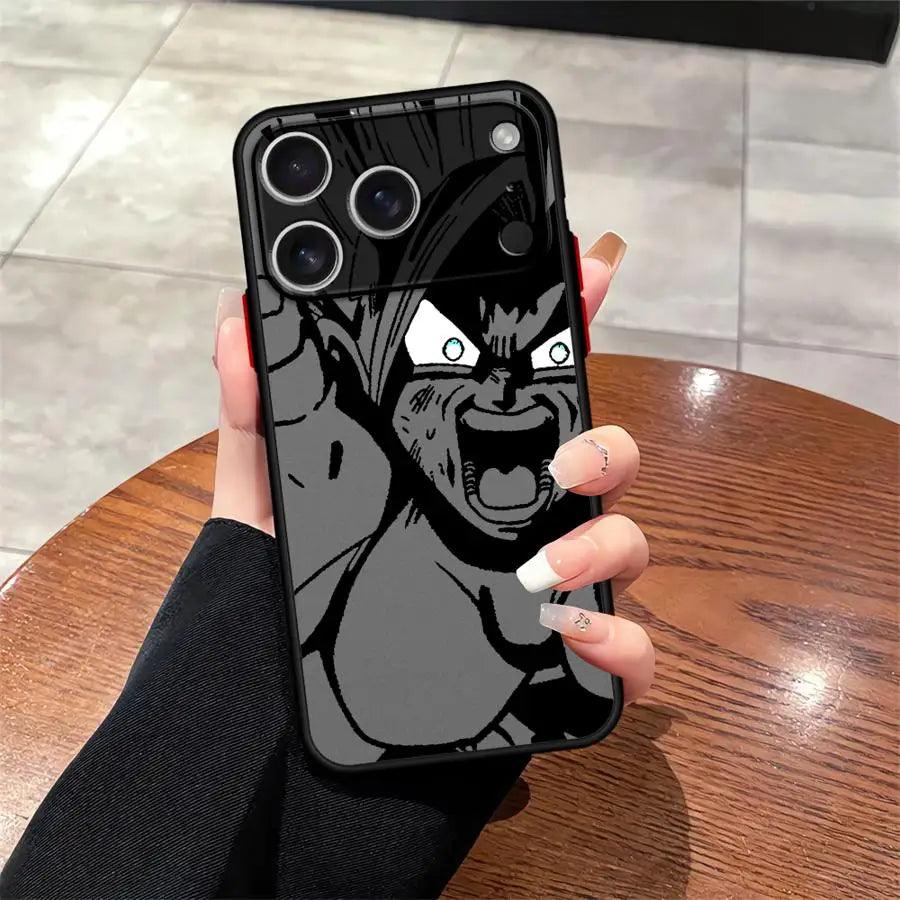 Case for iPhone 17 7 8 XS 12 15 Plus 16e 13 Mini 14 11 16 Pro Max Back Phone Cover Luxury D-Dragons Balls Gokus