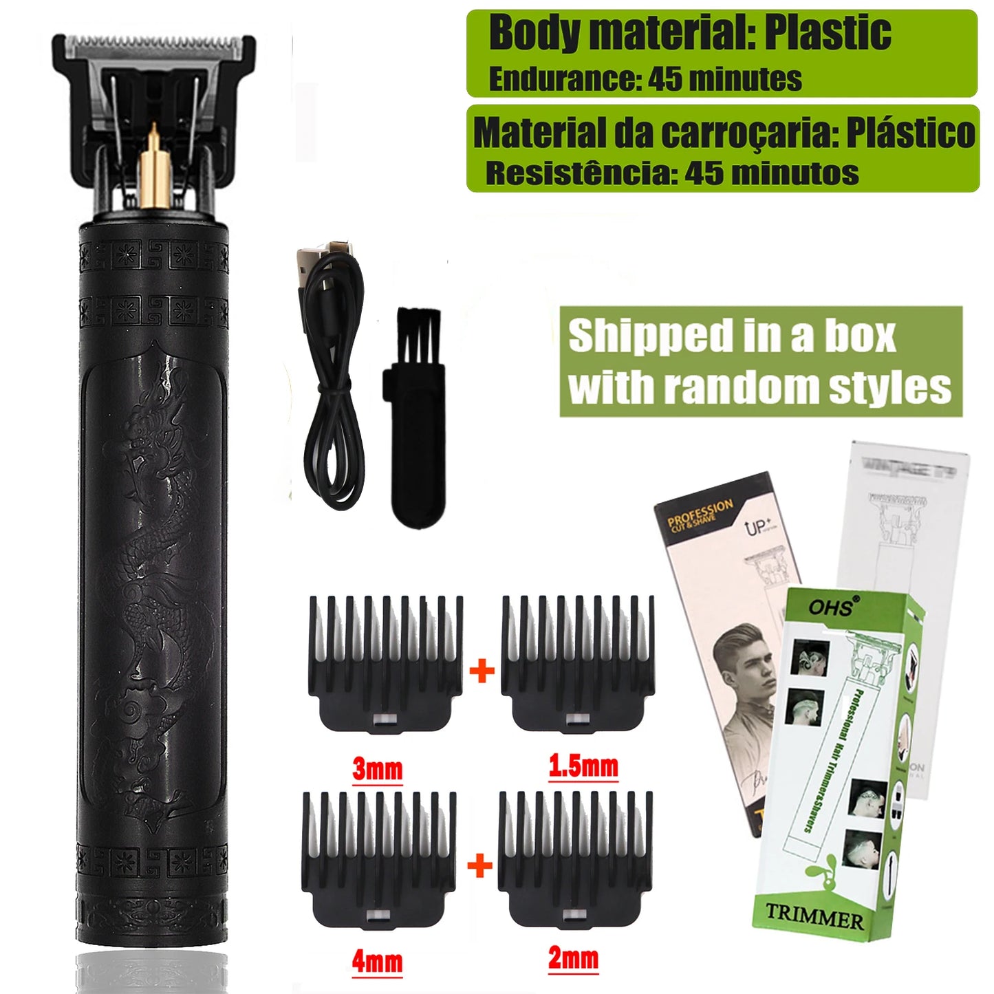 T9 Hair Clipper Professional Beard & Hair Trimmer - Urbizia
