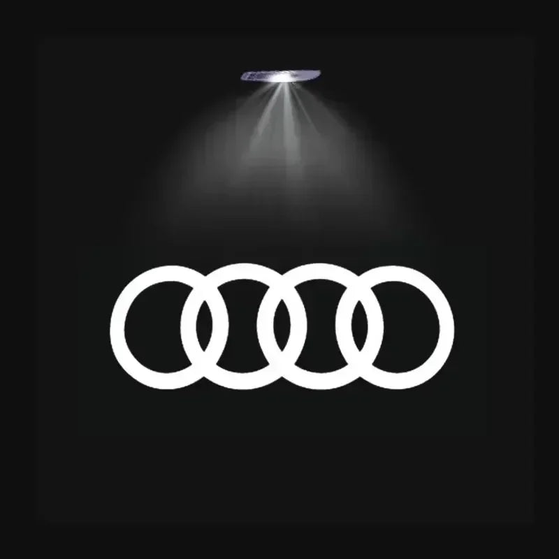 Car Door Welcome Light – LED HD Projector Lamp for Audi Models
