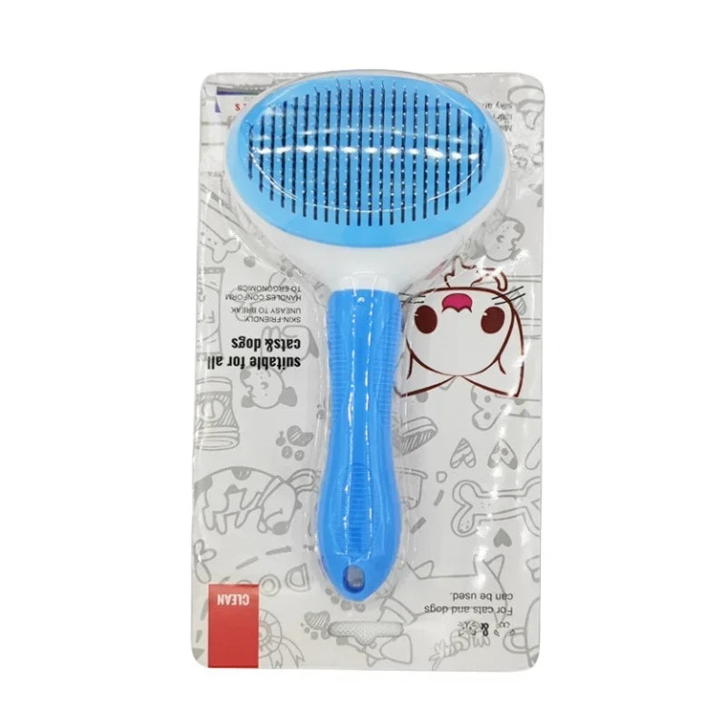 Self-cleaning Pet Hair Removal Comb - Urbizia