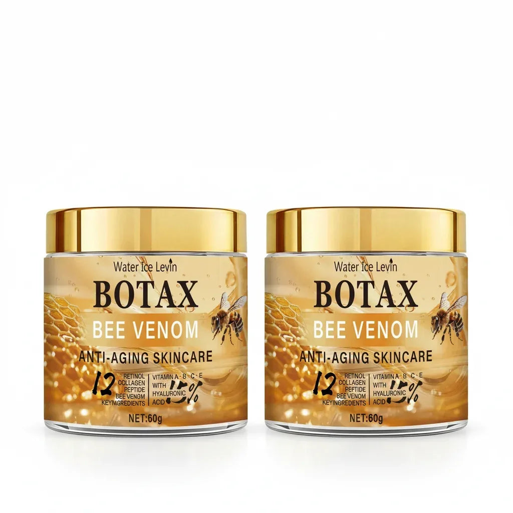 "Botax" Bee Venom Cream - Deep Wrinkle Treatment, Skin Rejuvenation & Firming Action with Collagen Water Ice Levin. 60g. - Urbizia