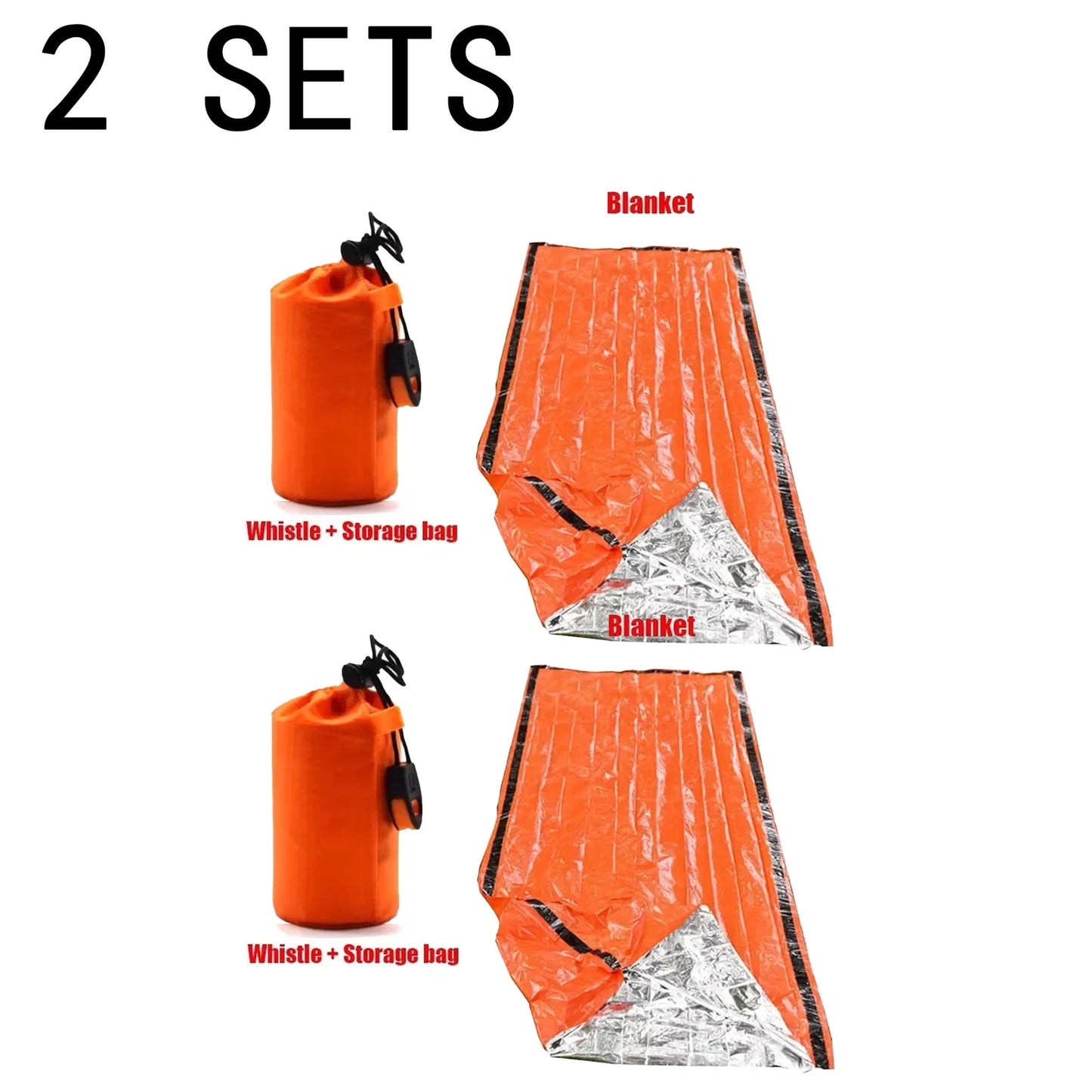 Emergency Mylar Survival Sleeping Bag