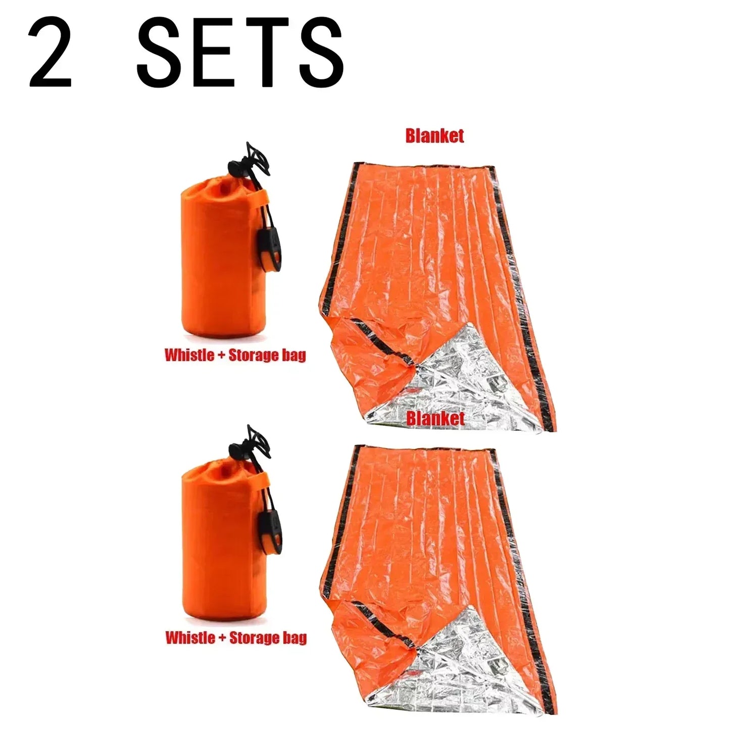 Emergency Mylar Survival Sleeping Bag - Urbizia
