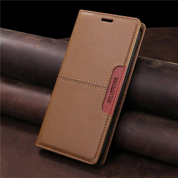 Leather Flip Phone Case For Samsung Galaxy S26 S10 Plus S20 S21 FE S22 S23 S24 S25 Note20 Ultra Magnetic Wallet Protect Cove