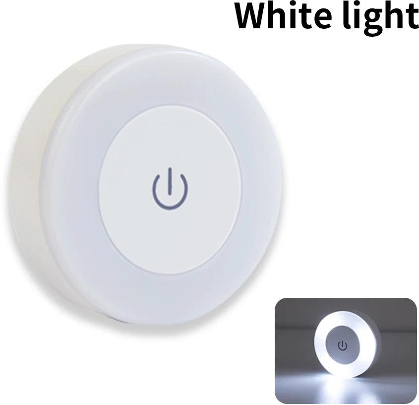 Rechargeable Dimmable LED Night Light – Touch Switch, Magnetic Mount