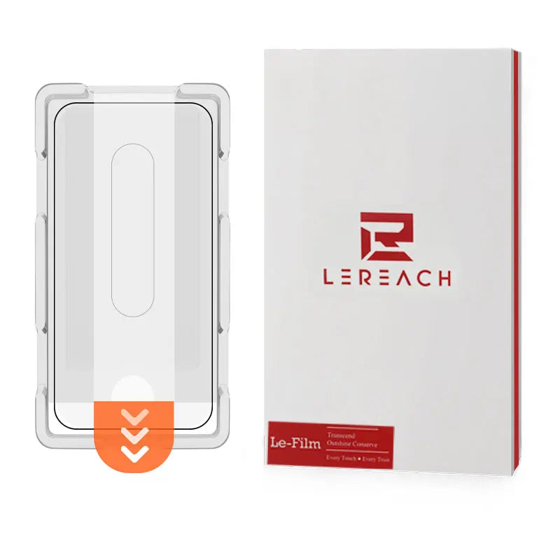 Lereach Tempered Glass Screen Protector for OnePlus 15/15R/Ace 6/Ace 6T with Dust-Free Positioning Box, Auto-Align, HD Clear