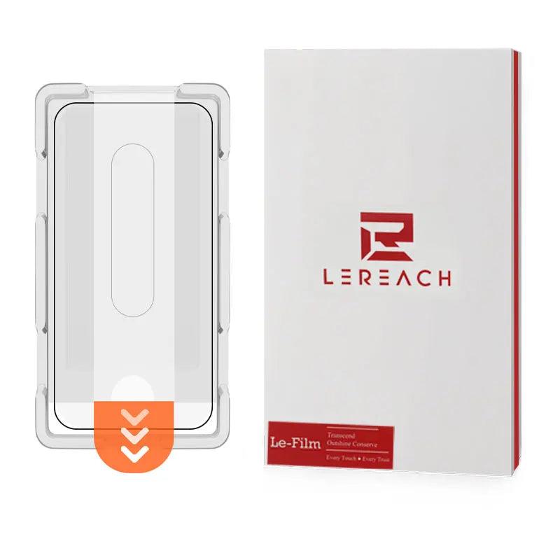 Lereach Tempered Glass Screen Protector for OnePlus 15/15R/Ace 6/Ace 6T with Dust-Free Positioning Box, Auto-Align, HD Clear