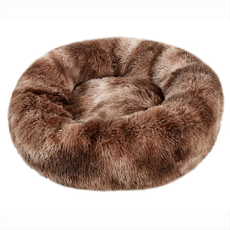 CozyRound™ Plush Pet Bed (40–90cm) - Urbizia