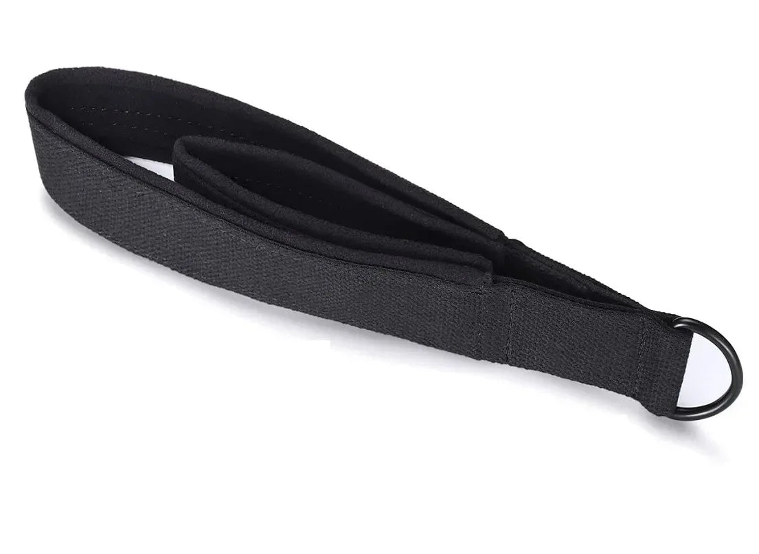 Double Ring Elastic Yoga Pilates Bed Exercise Accessory Ankle Buckle Pilates Stretch Strap Resistance Band elastic cord - Urbizia