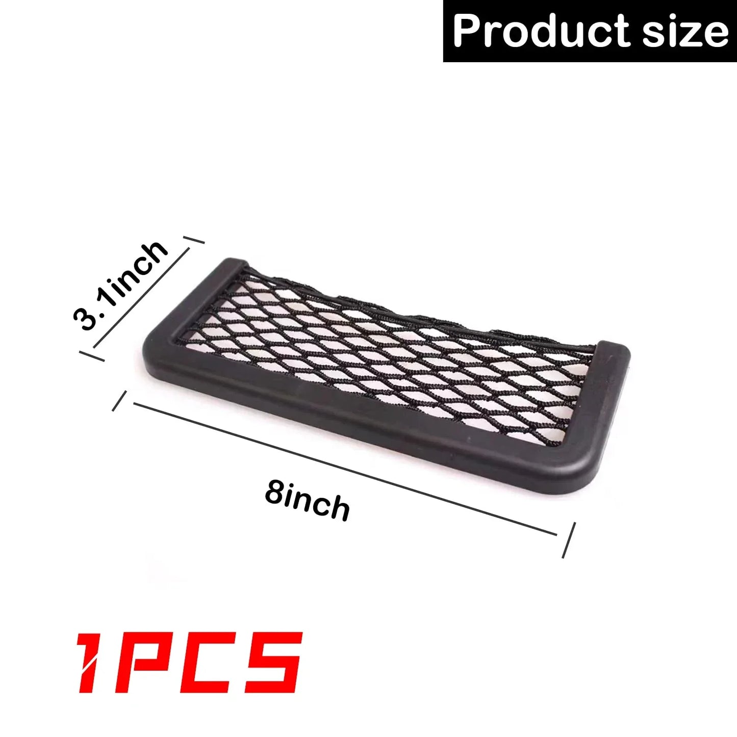 Cargo Mesh Nets Elastic Cargo Storage Shelf Car Mesh Pocket Cargo Tissue Purse Holder for Caravan Motorhome Boat Camping Vehicle - Urbizia