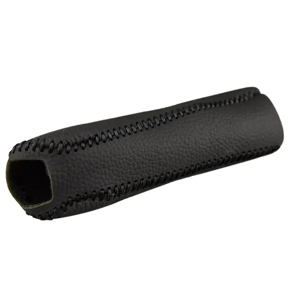 Handbrake Sleeve Genuine Leather Handbrake Grips For Mazda 6 Natural Leather Cover On The Handbrake Car Accessories Interior - Urbizia