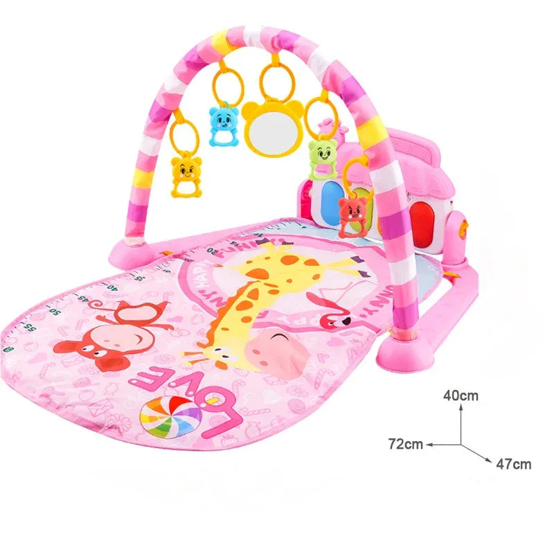 Musical Baby Activity Gym Rack Play Mat Kid Rug Puzzle Toy Gift