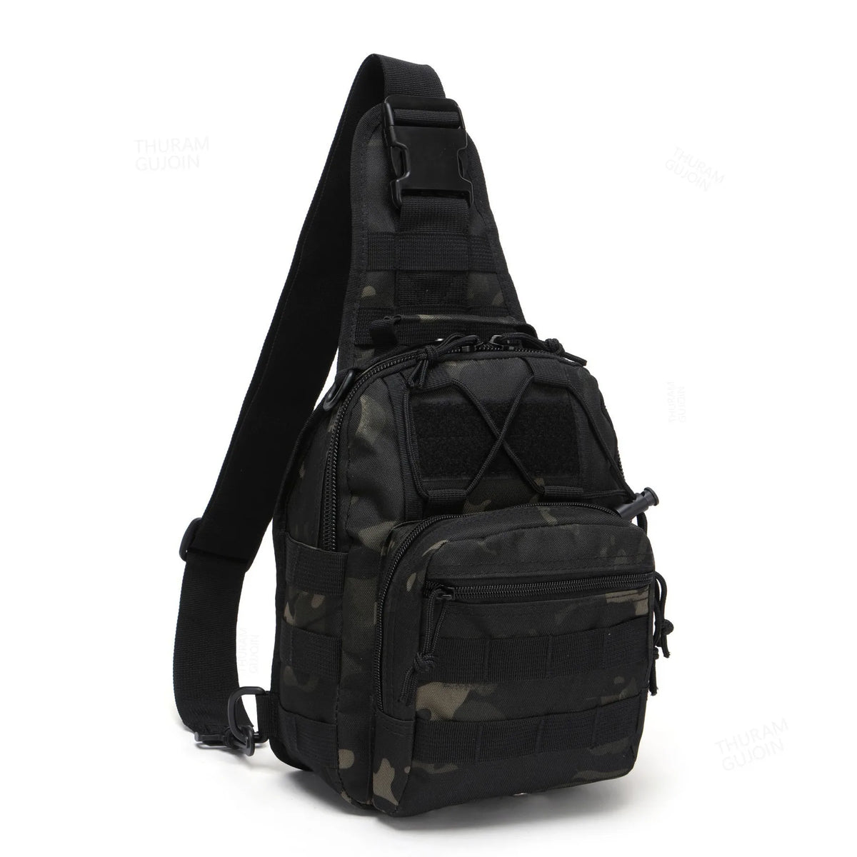 THURAM Tactical Nylon Sling Backpack for Daily Use