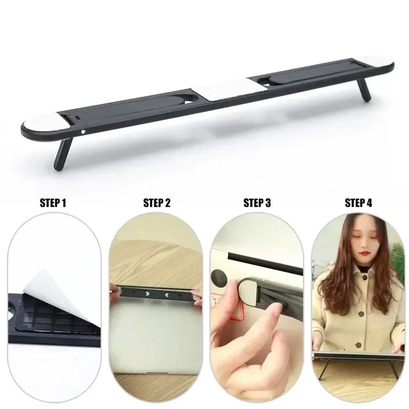Universal Invisible Laptop Riser Stand Foldable Cooling Bracket