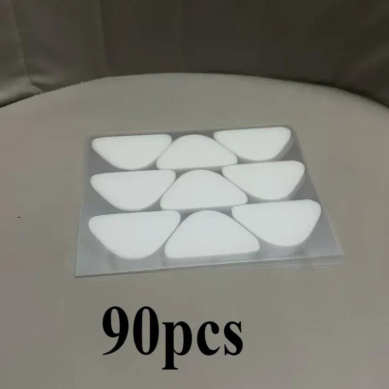 27/36/90PCS Forehead nasolabial fold patch PE material forehead and smile patterns transparent invisible nasolabial fold patch - Urbizia