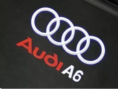 Car Door Welcome Light – LED HD Projector Lamp for Audi Models