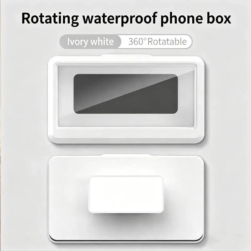 Fixed Universal Waterproof and Anti-fog Mobile Phone Case for Bathroom Shower Phone Holder Waterproof Can Touched Shower Phone