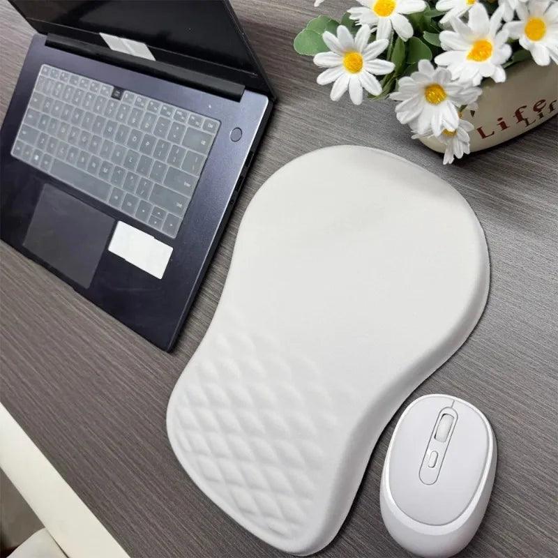 Ergonomic Memory Foam Wrist Rest Mouse Pad