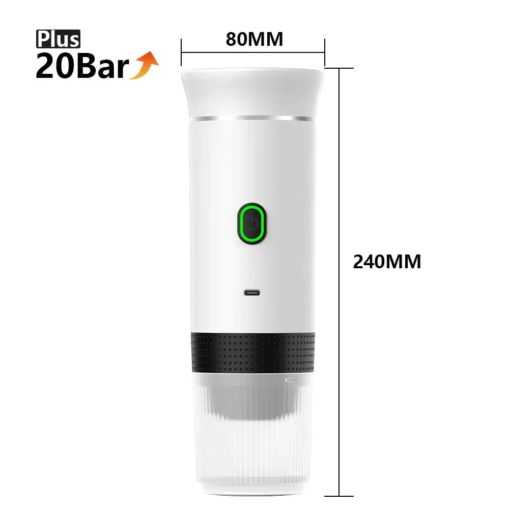 Wireless Electric Portable Espresso Machine - Urbizia