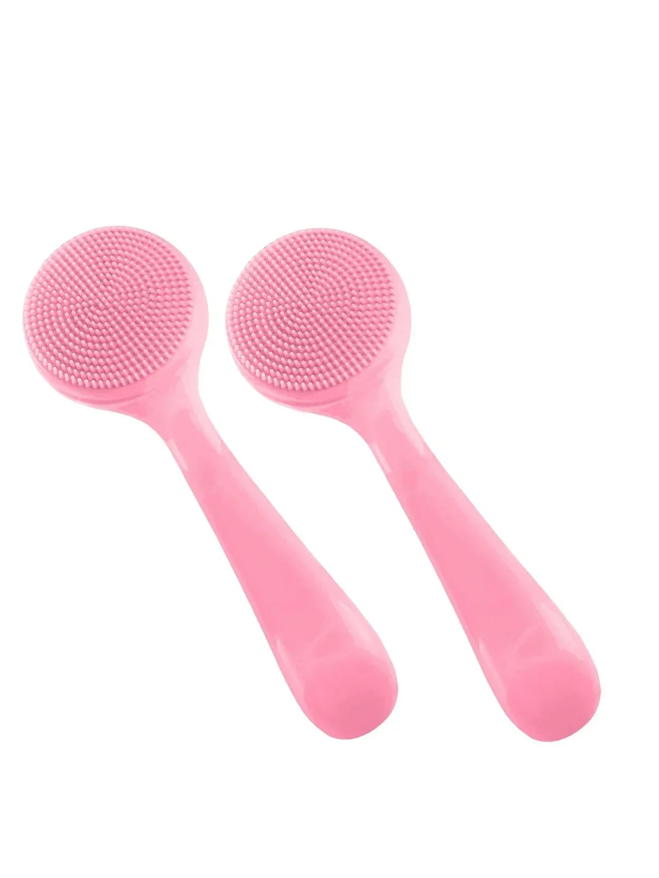 3‑Piece Facial Cleansing Brush Set Soft Bristle Exfoliating - Urbizia