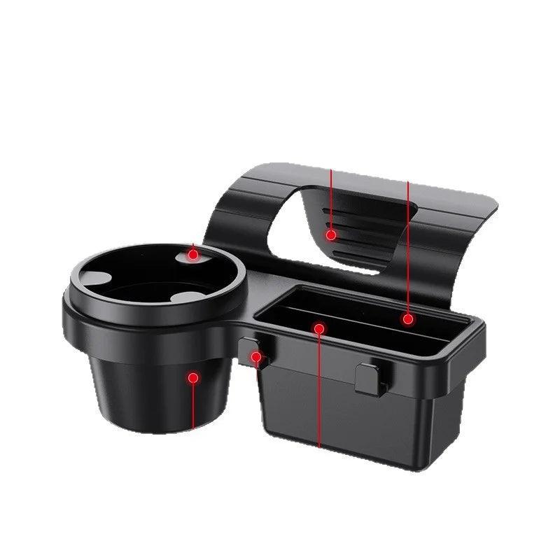 Car Door Window Cup Holder and Storage Tray