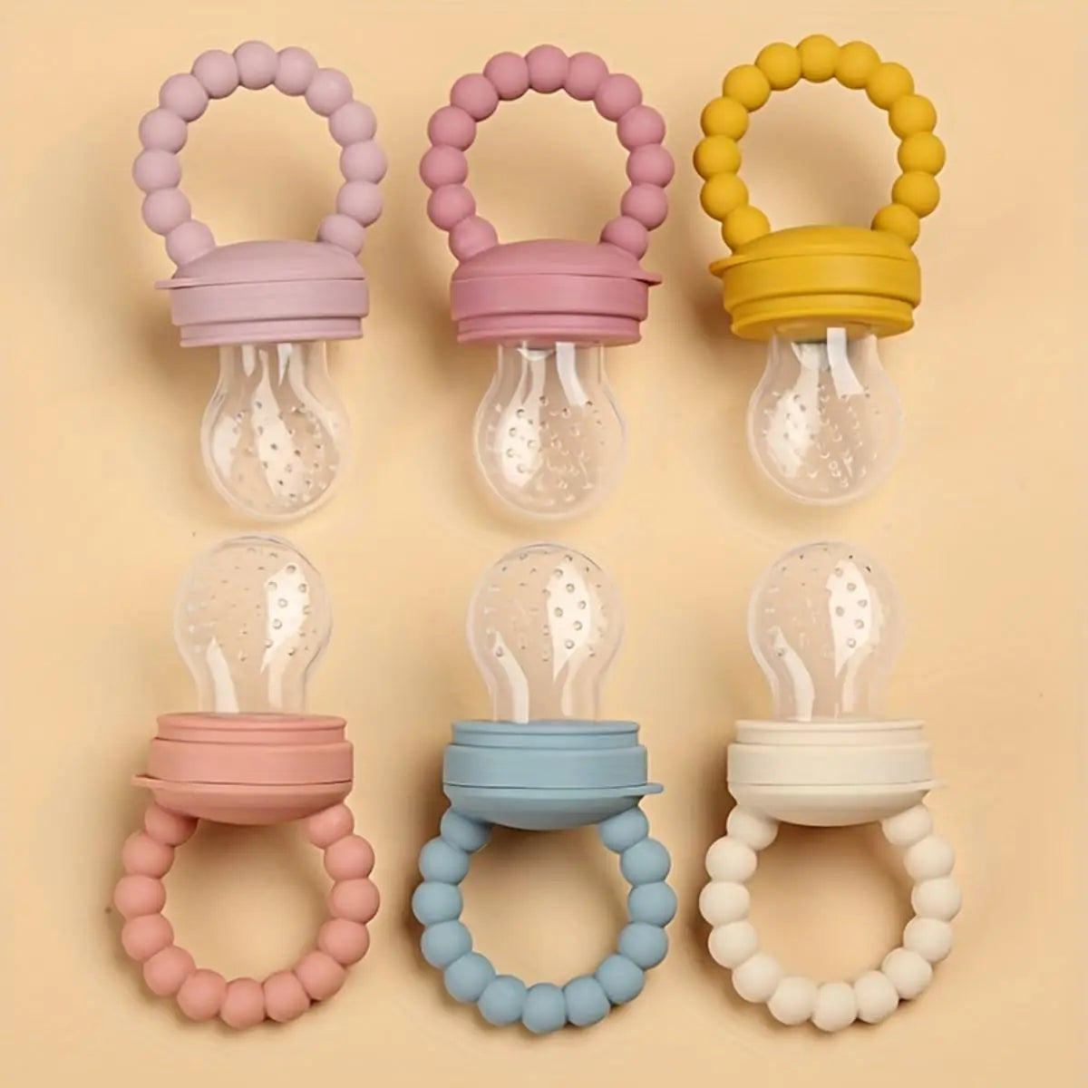 Children's Silicone Fruit & Vegetable Feeder With Handle