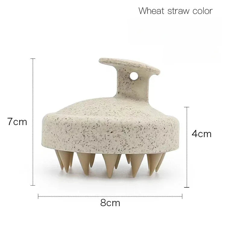 Silicone Shampoo Brush Scalp Massager - Urbizia