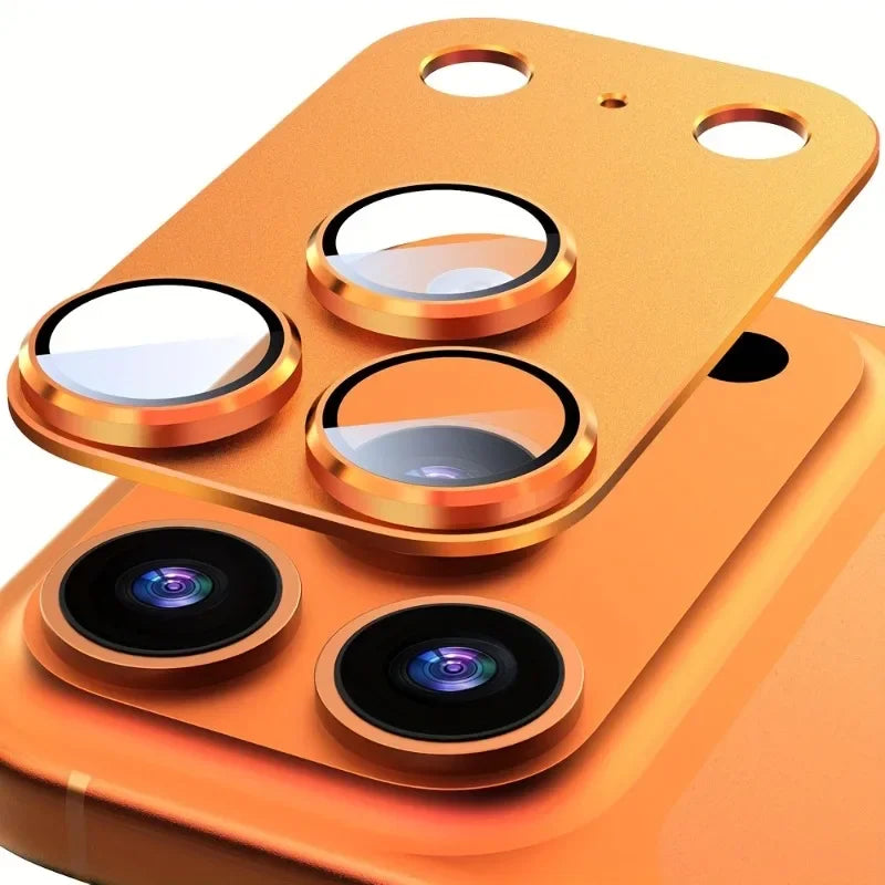 3/2/1 Pcs Matte Protective Film For iPhone 18 17 Pro Max 18 Pro Lens Full Coverage Ultra-Thin Camera Protector Drop Metal Frame