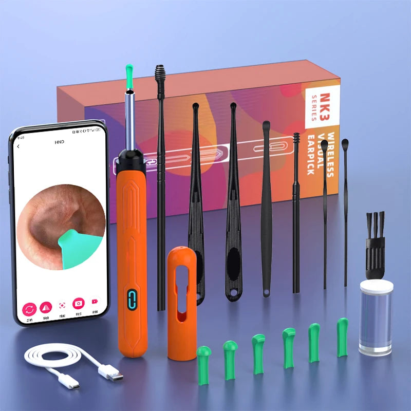 Smart Ear Cleaner with HD Camera Set - Urbizia