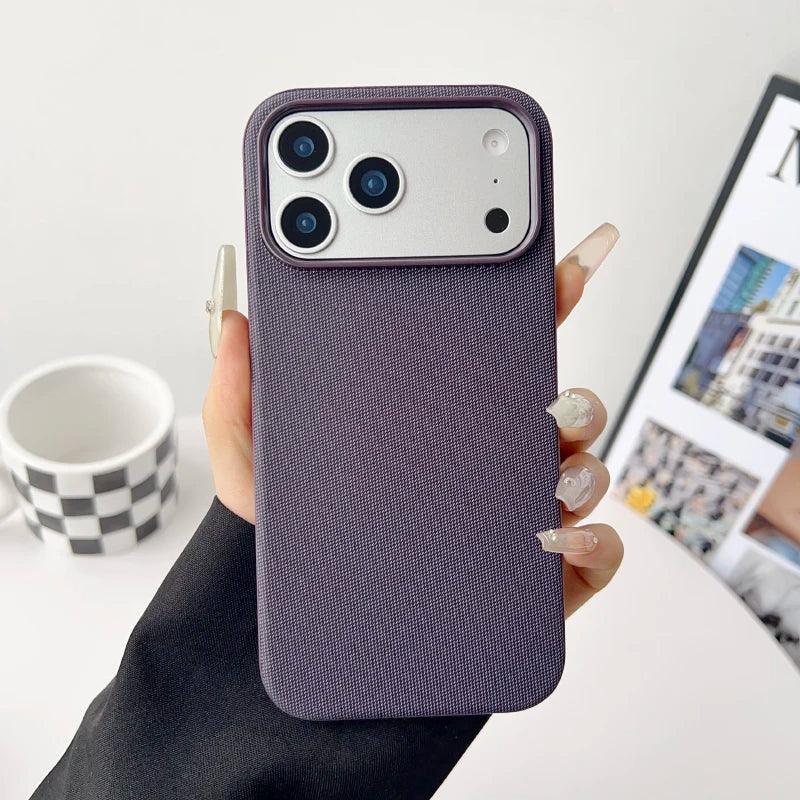 Official Original For Magsafe Apple Techwoven Case For iPhone 17 Pro Max 17Pro 17 Cases Magnetic Wireless Charging Protect Cover