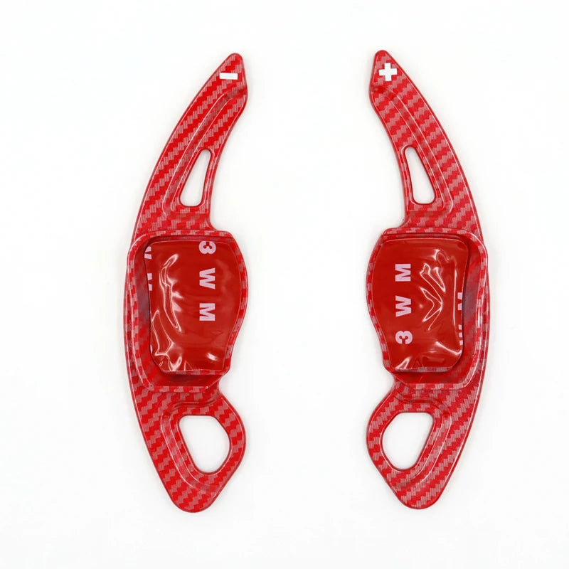 2 pcs Car Steering Wheel Shift Paddle Extension Shifters For Volkswagen VW Golf 5 Golf 6 Jetta Passat Polo Sharan Tiguan Touareg