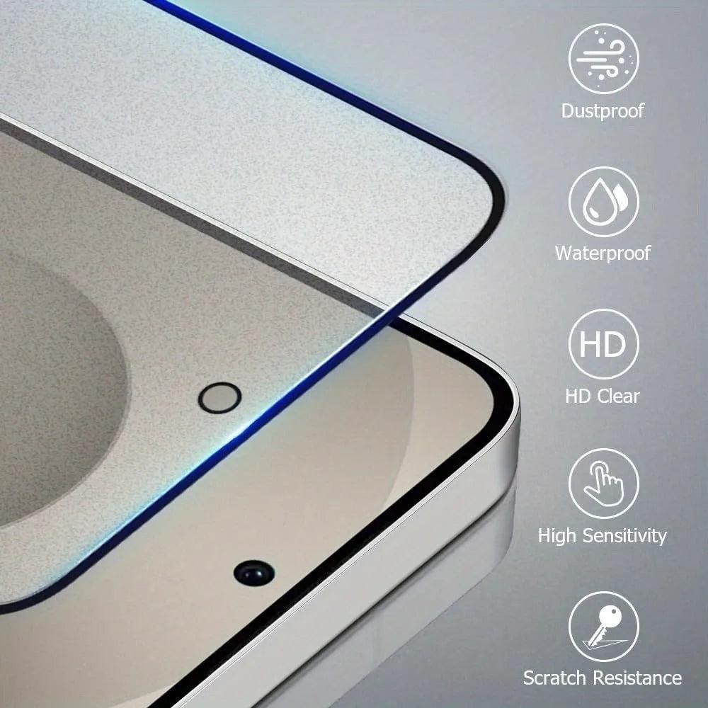 2Pcs Full Cover Screen Protector for Samsung Galaxy S26 S25 S24 S23 Ultra S22 S21 S20 Plus S24 S25 FE 9H Hardness Tempered Glass
