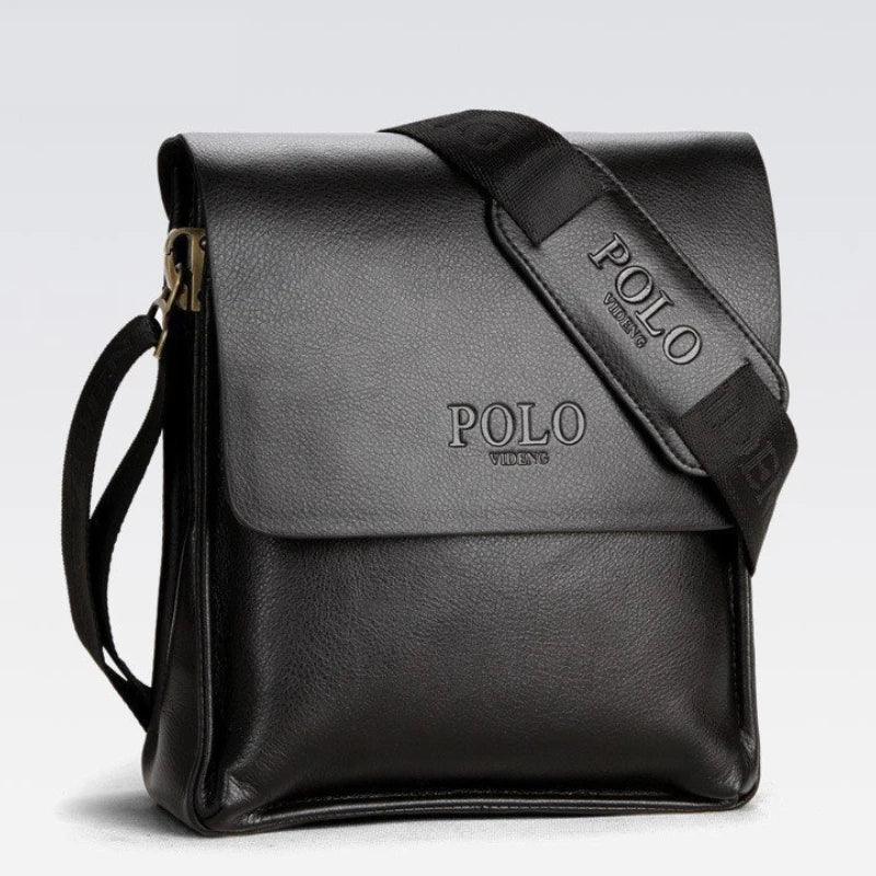 Men's Trendy Inclined Shoulder Bag Leisure Business Single Shoulder Polo Vertical Bag