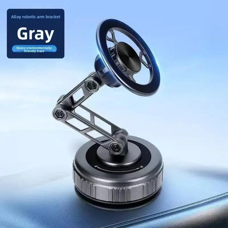 Three-Axis Foldable 360° Rotating Mechanical Arm Car Phone Holder Universal Mount Navigation Vacuum Magnetic Phone Stand