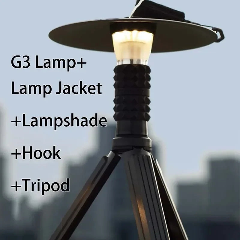 3000Mah Camping Lantern Mini Led Falshlight USB Rechargeable G3 Lighthouse Micro Flash Goalzero Camping Light of The Same Style - Urbizia