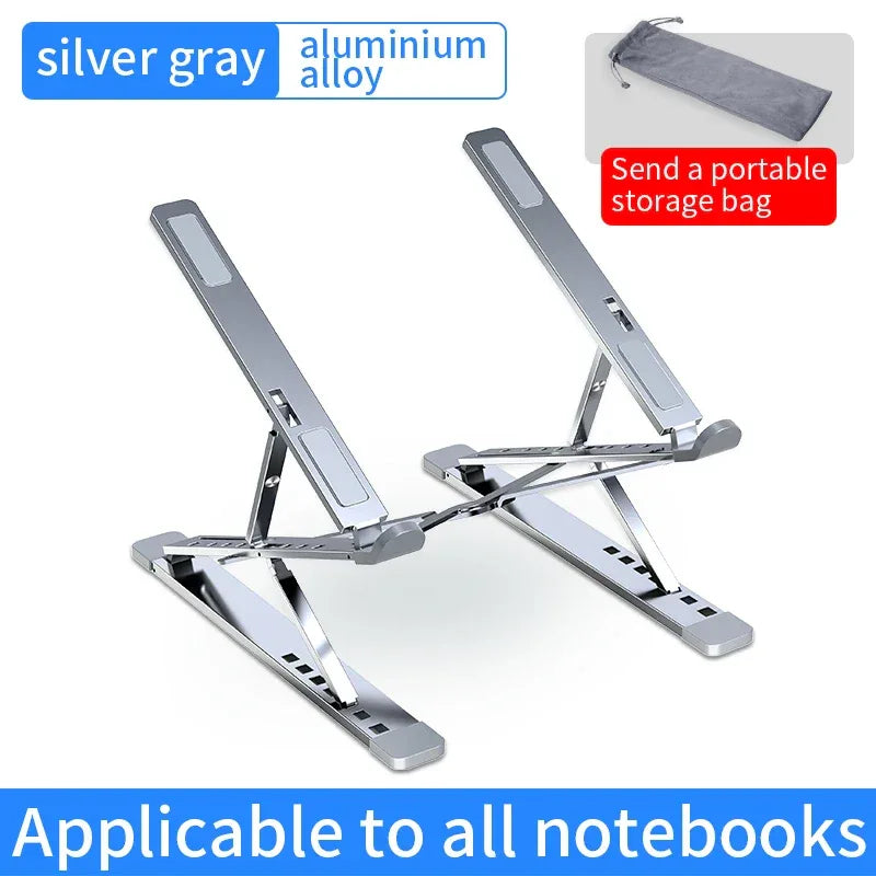 Aluminum Adjustable Laptop Stand Foldable Cooling Holder