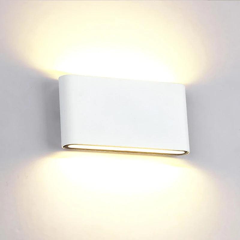 IP65 Waterproof Aluminum LED Wall Sconce – 6W or 12W, Up-Down Light