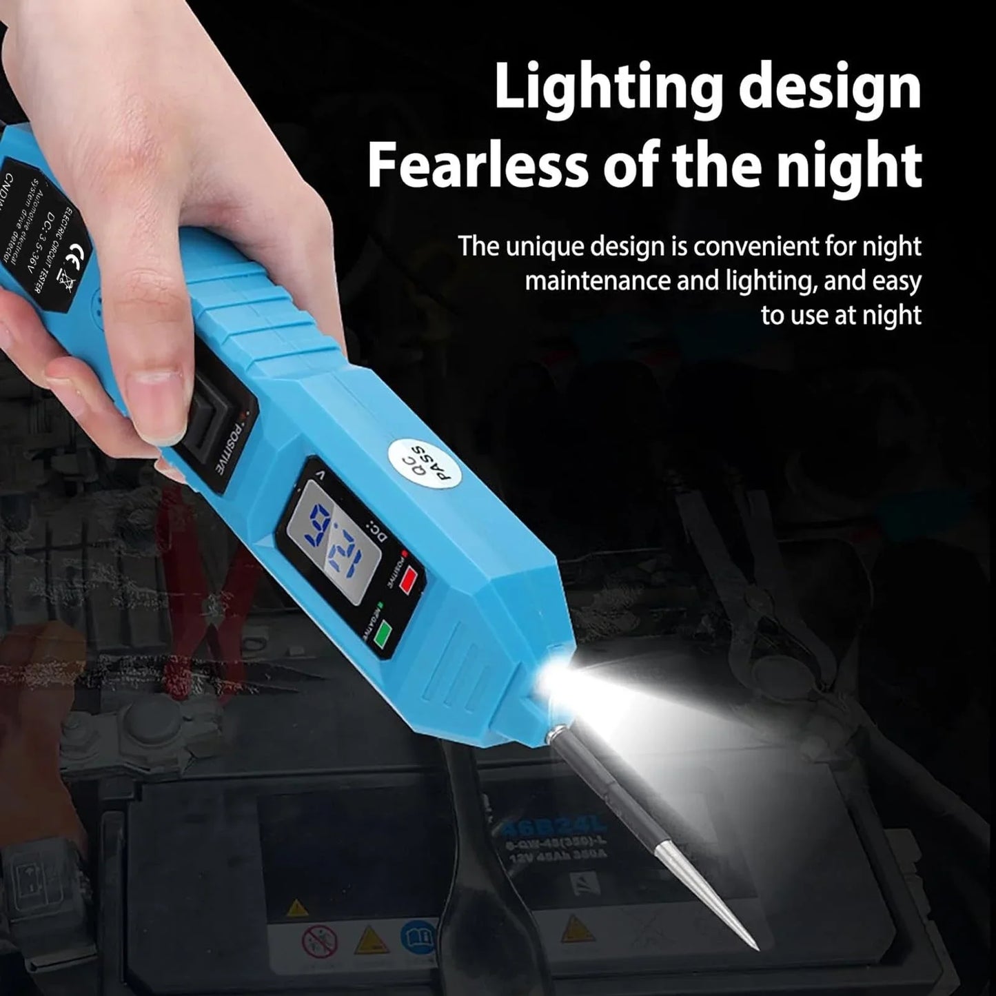 Automotive Diagnostic Tool Short Open Circuit Finder Cable Tracker Digital Wire Tracer Car Electrical Circuit Breaker Tester Locator Professional Breakpoint Fault Diagnosis Device for Truck Vehicle Electrical System Repair Ma