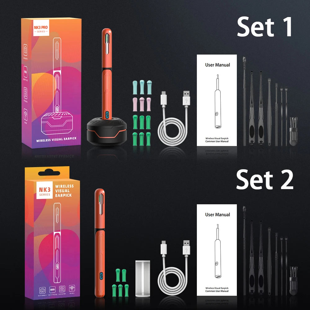Smart Ear Cleaner with HD Camera Set - Urbizia
