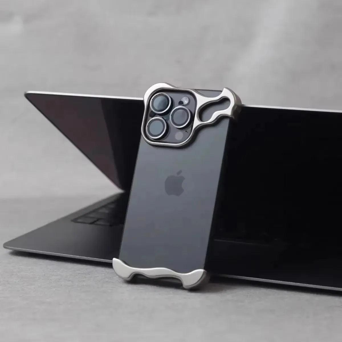 Aluminum Alloy Bumper Case for iPhone 17–12 Pro Max