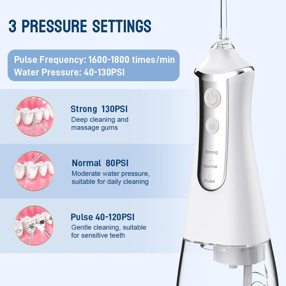 Dental Oral Irrigator Water Flosser - Urbizia