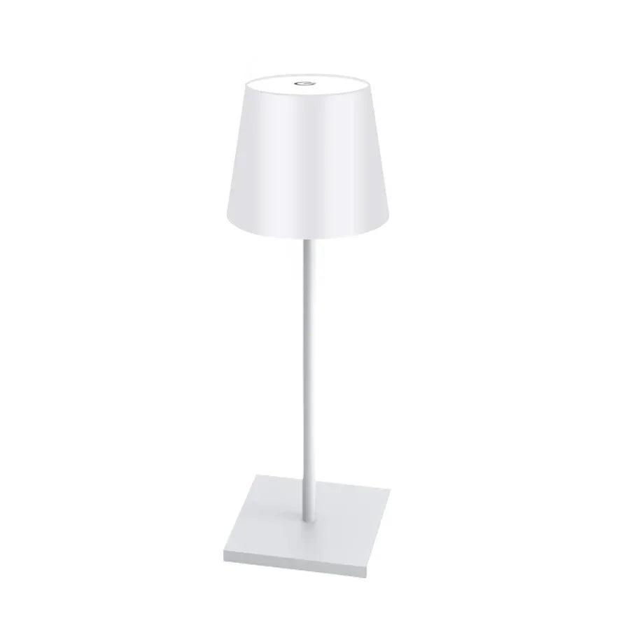 Rechargeable LED Table Lamp Touch Switch 3 Levels Dimmable Desk Lights Bar Club Dinner Creative Decorative Ambient Lighting - Urbizia